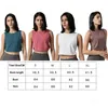 Camisas activas para mujer, camiseta sin mangas, Yoga, Fitness, gimnasio, blusa holgada, camisa sin mangas, entrenamiento, ropa para correr, chaleco deportivo informal, ropa deportiva