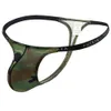 Fashionable Low Waisted Sexy Fun Thong Bag U Convex Camouflage Men's Underwear Large B623 586194