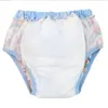 Licorne arc-en-ciel bleu Pantalon de formation imperméable pour bébé adulte DDLG Couches réutilisables Adulte Aloth Couche Potty Underweaer Culotte 240229