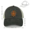 Boll Caps Pentagram Satanic Occult Sign Cowboy Hat Baseball Cap i Rugby Foam Party Elegant Women's Hats Men's