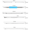 Strumento 11 pezzi strumento per la rimozione di brufoli comedone aghi per spremere strumenti per l'acne cucchiaio per la pulizia del viso estrattore di comedoni detergente per pori