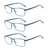 선글라스 블루 레이 차단 안티 블루 라이트 안경 클래식 금속 눈 보호 근시 초경량 프레임 안경 사무실