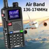 Baofeng UV 5RH 10W Bande complete Walkie Talkie Wirless Copia frequenza TypeC Caricatore Aggiornato 5R Ricetrasmettitore Ham Radio bidirezionale 240229