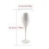 Tumblers Champagne Flutes Glasse Plastic Wine Glasses 식기 세척기 안전 흰색 유리 레스토랑 맥주 위스키 음료웨어