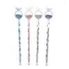 PCS Creative Multicolor Butterfly Glitter Rekreation Söt gelpenna Kawaii Pens School Office Ballpen