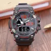 Montre de choc de luxe hommes Sport militaire usine Autolight montres de sport résistantes à l'eau LED g multifonction fuseaux horaires armée militaire Shockin nouvelles montres-bracelets