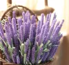 12Heads Artificial flowers PE Lavender Fake Flower Wedding Flower Bouquet kunstbloemen artificial grass fake plants 2024303