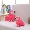 Bonito flamingo rosa boneca travesseiro de pelúcia brinquedo com travesseiro de dormir menina presente grátis ups fábrica atacado