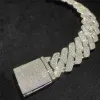 Designer Bracelet Four Rows Heavy Miami D Color Vvs Moissanite Link Chain Solid Sier Hip Hop Men Jewelry Cuban Links
