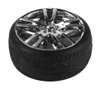 Formax420 58mm35mm 3 Layers New Tire Grinder Zinc Alloy Grinder for tabacco Black Color 5053203