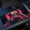 Tapis de souris Anime Magic Girl Kawaii grand tapis de souris de jeu tapis de souris Gamer couture tapis de bureau XXL pour PC clavier souris