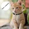 Dog Collars Small Collar Anti-loss Pet Accessory For Cat Girl Outdoor With Bell