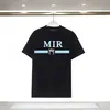 Erkek Tasarımcı Sokak Giyim Tişörtleri Erkekler Luxurys Fashion 3D Mektup Baskı Tshirts Yaz Kısa Kollu Hip Hop Tshirt Plus Boyut S-XXXL