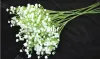 Plastique Gypsophile 12 pièces 56 cm/22.05 "longueur fleurs artificielles gypsophile étoilée souffle de bébé pour bricolage accessoires de bouquet de mariée 2024303