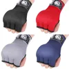 2st Gel Boxing Gloves Boxing Hand Wrap Inner Gloves With Long Wrist Strap MMA Muay Thai Combat Training Hand Protective Gear 240226