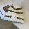 Chapéus de gorro de designer para mulheres moda rua bonito chapéu de malha de pelúcia letras clássicas muitas cores chapéu elástico casual estilo tendência homem bonés