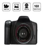 Цифровые фотоаппараты Портативная HD 1080P 16-кратный зум 243939ЖК-ручная видеокамера Видеокамера 16 миллионов пикселей Домашняя маленькая SLR1820343