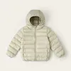 Down Coat Children Thin Coats of Private Light för att hålla WARM Baby Winter 2024 Babies Cuhk Children's Clothes