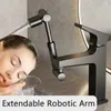 Bathroom Sink Faucets Anti-splash For Extension Elastic Kitchen Tap Nozzle Universal Rotation Faucet Sprayer Head Washbasin Robot Arm