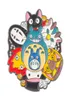 Söt anime karaktärssamling emalj pin faceless man min granne totoro mix badge barn brosch anime älskare tillbehör nr fac3695203