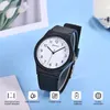 Horloges Verstelbare polsmaat Horloge Schokbestendig Unisex Digitaal met waterdichte print Wijzerplaat Kunstleer band voor student