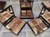 Sombra Ct maquiagem 4 cores Paleta de sombras de olhos Pérola Fosca Glitter maquiagem Paleta travesseiro falar Beleza Paleta de sombras de chocolate