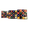 Mini pool boll polyester harts 25mm 32mm 38 mm barn biljardbord bollar set barn pool boll komplett uppsättning 16st 240219
