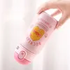 Water Bottles 400ml Cute Cartoon Yellow Duck Vacuum Flask Baby Anti-drop Strap Straw Handle Mug Children Cup Bullet Buckle