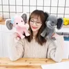 Fil Peluş Oyuncaklar Bebek Odası Dekoratif Dolgulu Bebekler 25cm Kawaii Hayvan Çocuk Çocuk Peluşları Oyuncak Pembe Gri Doll