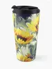 Water Bottles Sunflowers Forever Travel Coffee Mug Black Cup