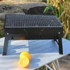 Outdoorowa grilla Grill Grill Łatwy przewożony wspornik wzmocniony do grilla ogrodowego 240223