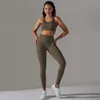 Lu Align Align Outfit Outfits Align Seamless Sport Gym Set Bra Workout Runing High Waist Leggings Women for Fitness Clothes Gymwear Jogger Gry Lemon Woman Lady