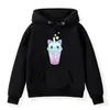 Latte Print Girls Hoodie Boys Sweatshirts Long Sleeved Hoody Children Autumn Attured Style Clothes Toddler Outerwear 2-14 Years 240301