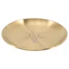 Kaarsenhouders Tovenaar Sjamaan Kandelaar Decoratief Dienblad Metalen Houder Altaarplaat Ritueel Ornament