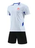 Olympiacos F.C.Homens crianças Fatos de treino de lazer de alta qualidade terno de manga curta terno de treinamento ao ar livre com mangas curtas e camisetas finas de secagem rápida
