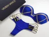 Goldprägung Bikini Set Sexy gepolsterter Damen Badeanzug Push Up Bandeau Bademode Sommer Beachwear Brasilien Badeanzug12816055