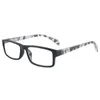 Okulary przeciwsłoneczne Modne okulary czytania Ultra-Light Ośnicie Oczywiste czytnicy okularów unisex eleganckie wygodne presbyopia 1.0 do 4,0