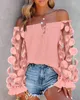 Women's Blouses Blouse For Women 2024 Floral Pattern See-Through Mesh Patch Frill Hem Top Tie Up Long Sleeve Ol Pullover Clothing