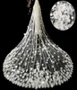 Bridal Veils Cathedral Veil Bride Shining Starlight Fabric 3D Threedimensional Flower5704914