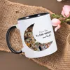 Mugs Custom Po Mug I Love You To The Moon And Back 11oz Coffee Valentine's Day Romantic Gift Cups For Boyfriend Girlfriend