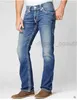 Mens Jeans Moda-perna reta Calças 18ss Novo verdadeiro Elastic Mens Robin Rock Revival Crystal Studs Denim Calças de Designer Verdadeiras Religiões Homens