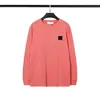 24SS Designers Sweat à capuche Veste Candy Hoody Manteaux Classique Badge Manches Bas Couples Lâche Simple Coton Polyvalent Motion Stones Îles Taille actuelle M-XXL 41