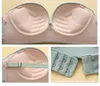 BRAS 32-38ABC Sous-vêtements sans bretelles Femme Petite poitrine Push-up Antidérapant Beauté Dos Réglable Sans Anneaux En Acier Soutien-Gorge