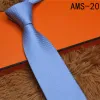 Designer stropdassen mode voor heren stropdas geruite letters strepen luxe zakelijk vrije tijd zijden stropdas das met doos sapee