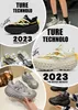 Top version of Paris B family nine generation 3XL daddy shoes men and women do old color combination tide thick sole casual sports shoes