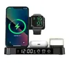 3 w 1 Magnetyczna ładowarka bezprzewodowa 30 W QI Szybkie ładowanie MacSafe iPhone 12 13 Pro Max Apple Watch AirPods Pro Dock Stacja Dock 9800235