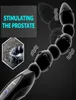 Moje 9 colors prostaty masażer wibrator analny wtyczka tyłka erotyczna ładunek USB elastyczny stymulator wtyczki tyłek Produkt płciowy dla mężczyzn kobiety MX12702848
