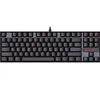 Redragon K552 KUMARA LED-backlit mechanisch gamingtoetsenbord Compact 87 toetsen Bedraad Cherry MX Blue Switches gelijkwaardig voor pc-gamer K9572765