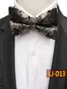 Klassieke zelf strikjes voor mannen Paisley gestreepte bloemen Heren vlinderdas Zijden stropdas Bruiloft Jacquard overhemd strikje BRUILOFT BOWTIES8926894