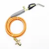 Lastoortsen Gas Torch Brazing Torch of Propane Gas 2m Hose for Brazing Soldering Welding Heating Application for Bbq Welding Torch